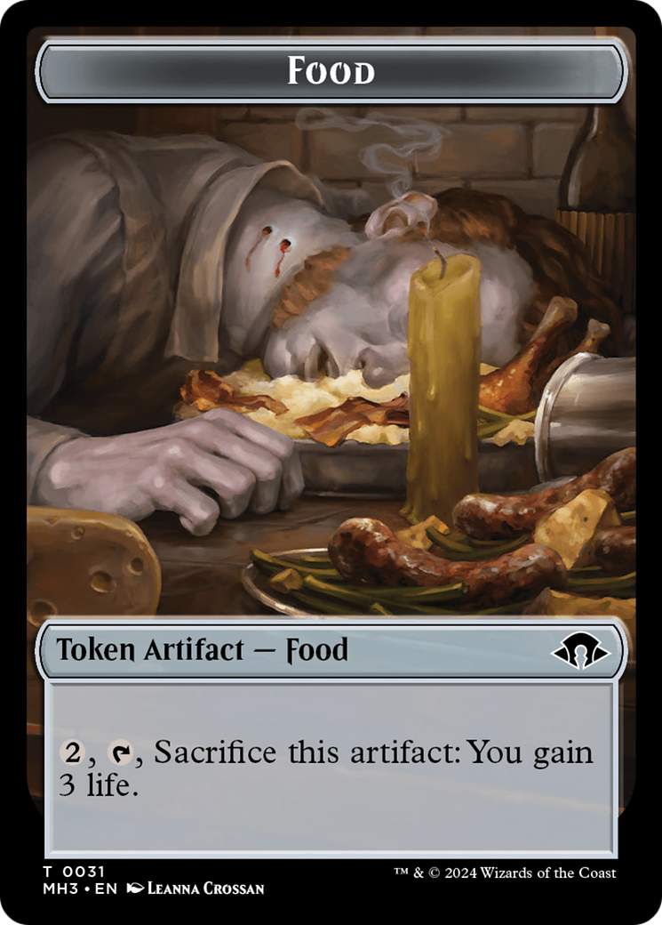 Eldrazi Spawn // Food Double-Sided Token [Modern Horizons 3 Tokens] | Total Play