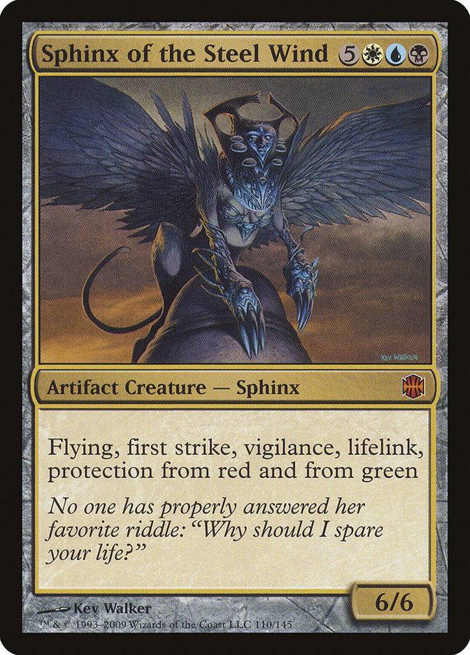 Sphinx of the Steel Wind [Alara Reborn] | Total Play