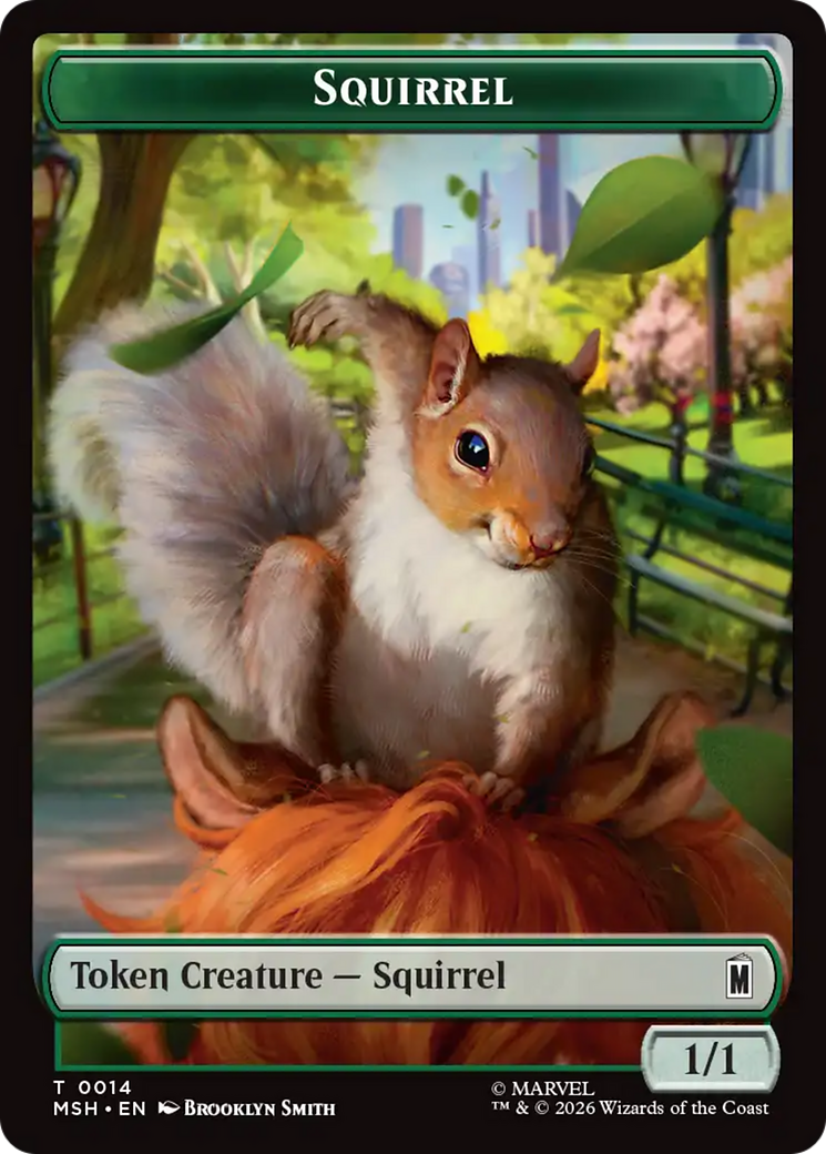 The Void // Squirrel Double-Sided Token [Marvel Super Heroes Tokens] | Total Play