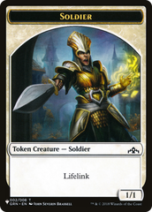 Angel (SLD) // Soldier (GRN) Double-Sided Token [Secret Lair: Angels Tokens] | Total Play