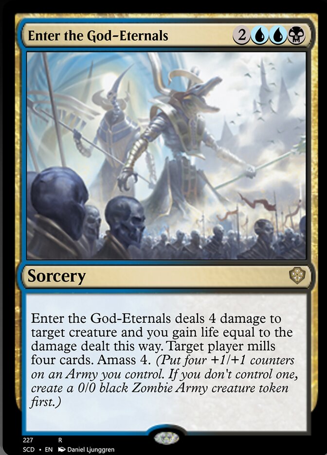 Enter the God-Eternals [Starter Commander Decks] | Total Play