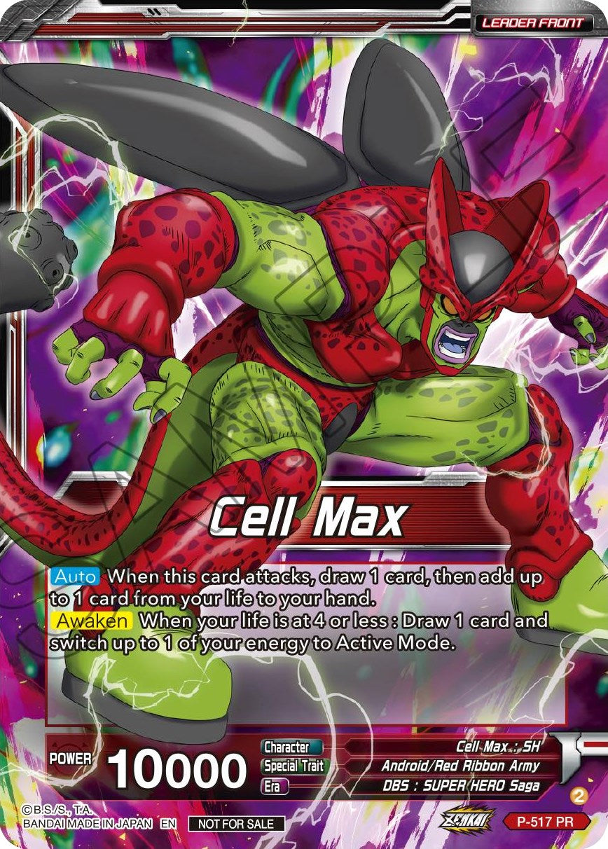 Cell Max // Cell Max, Devouring the Earth (Gold-Stamped) (P-517) [Promotion Cards] | Total Play