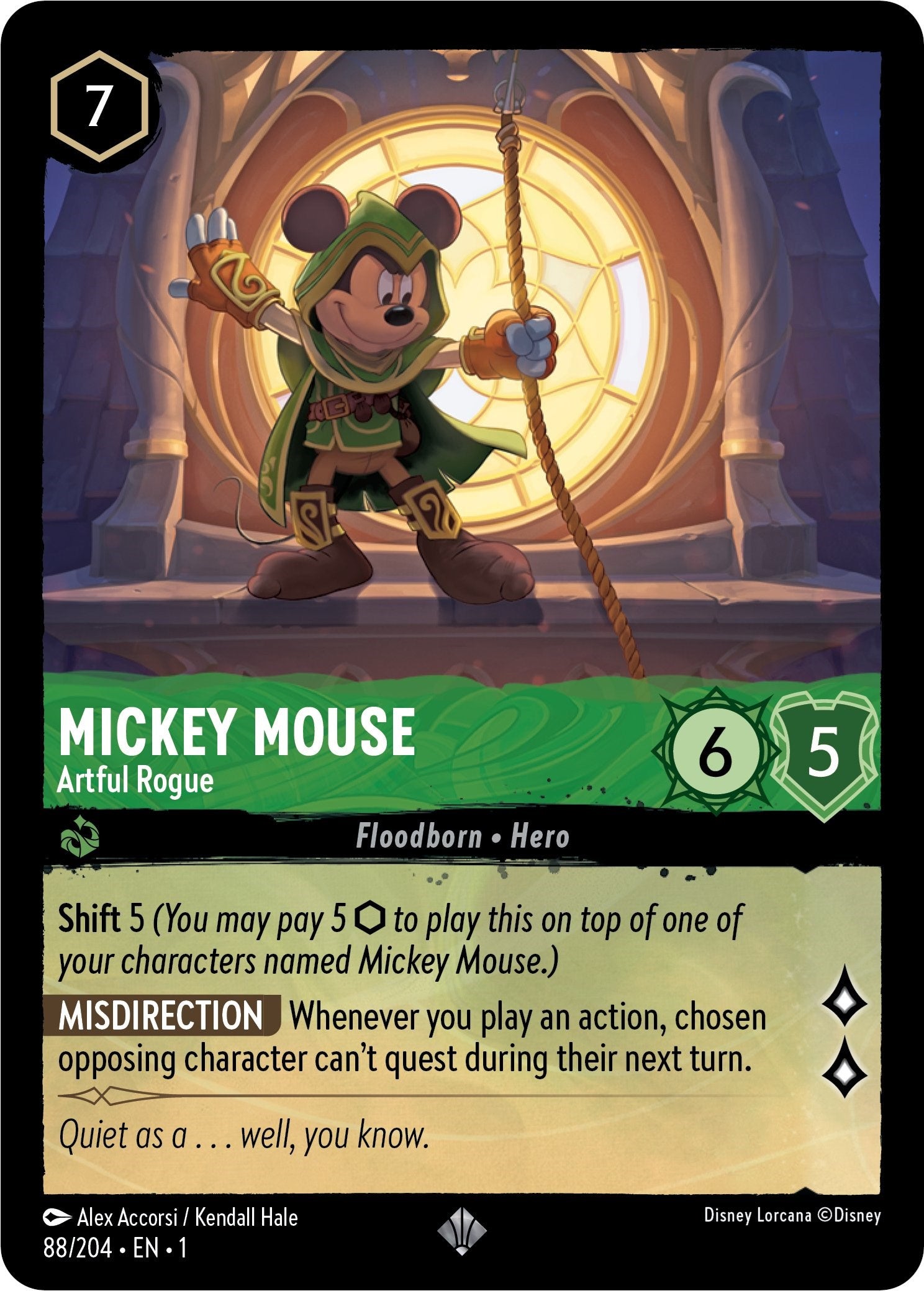 Mickey Mouse - Artful Rogue (88/204) [The First Chapter] | Total Play