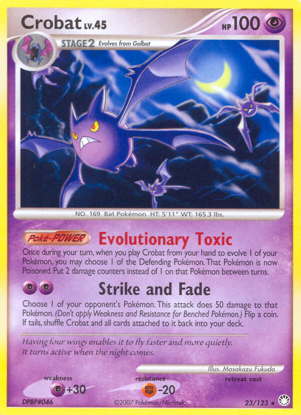 Crobat (23/123) [Diamond & Pearl: Mysterious Treasures] | Total Play