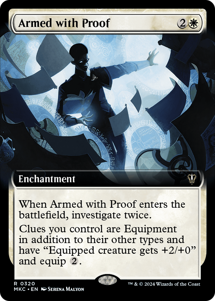 Armed with Proof (Extended Art) [Murders at Karlov Manor Commander] | Total Play