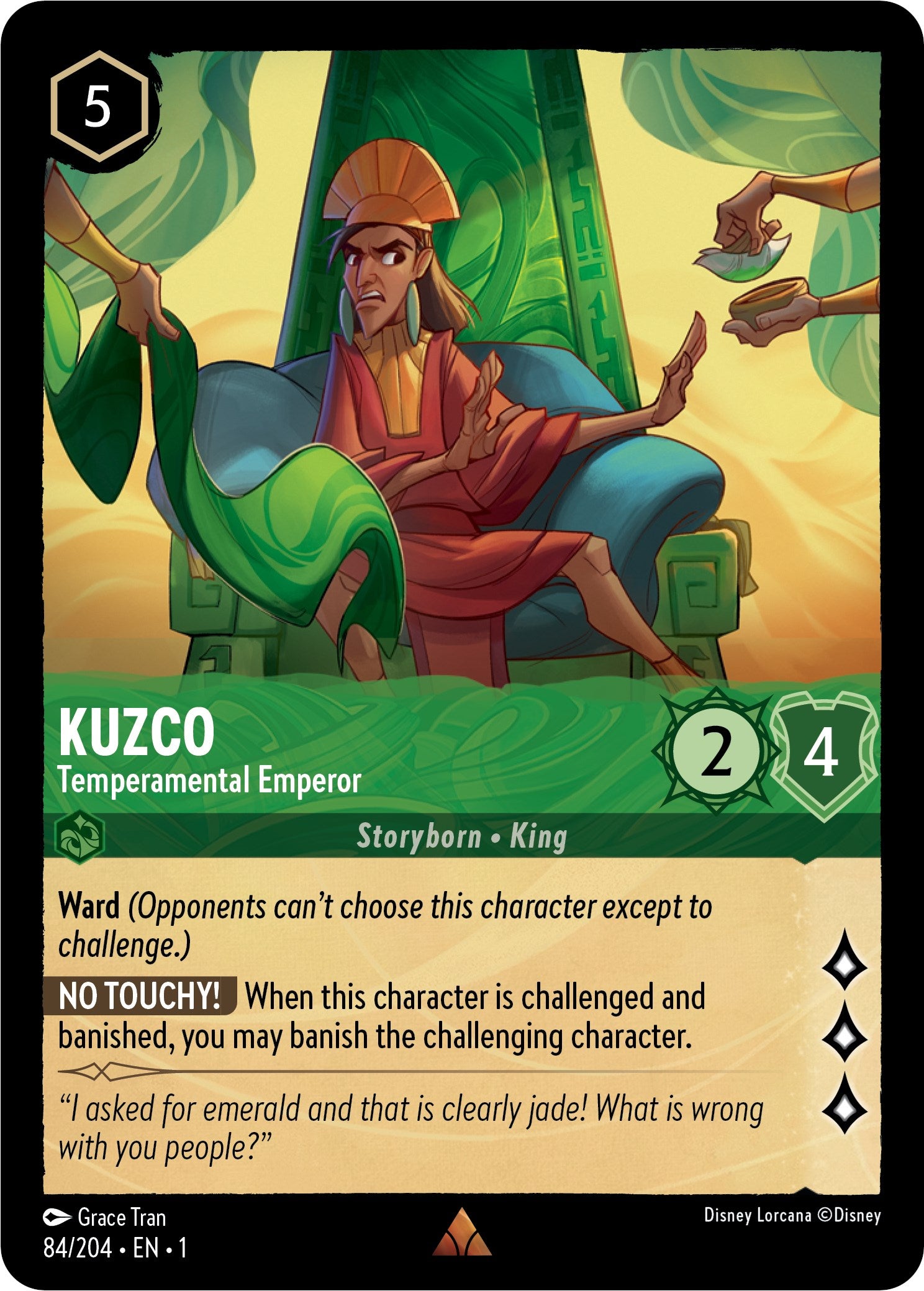 Kuzco - Temperamental Emperor (84/204) [The First Chapter] | Total Play
