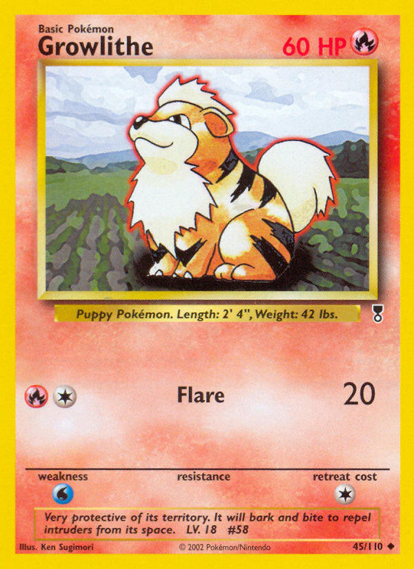 Growlithe (45/110) [Legendary Collection] | Total Play