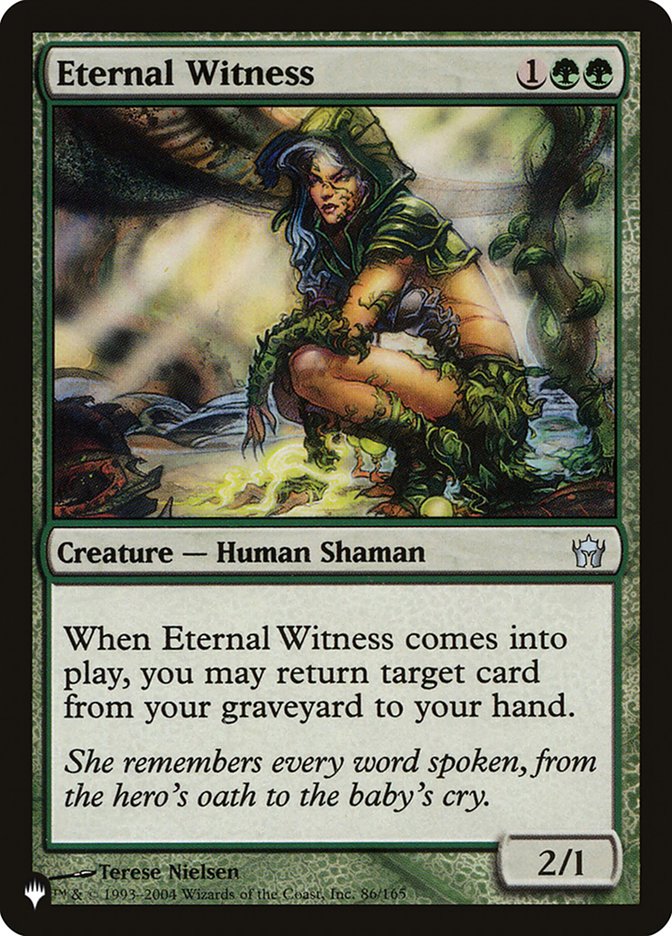 Eternal Witness [The List] | Total Play