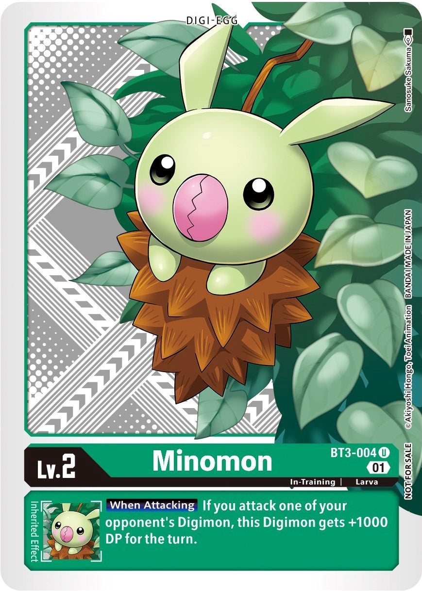 Minomon [BT3-004] (Winner Pack Xros Encounter) [Release Special Booster Promos] | Total Play