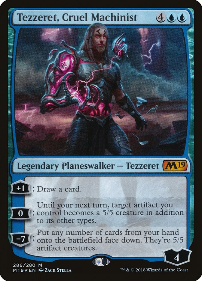 Tezzeret, Cruel Machinist [Core Set 2019] | Total Play