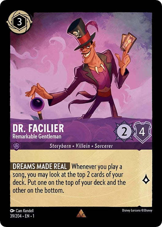 Dr. Facilier - Remarkable Gentleman (39/204) [The First Chapter] | Total Play