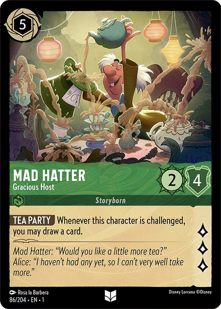 Mad Hatter - Gracious Host (86/204) [The First Chapter] | Total Play