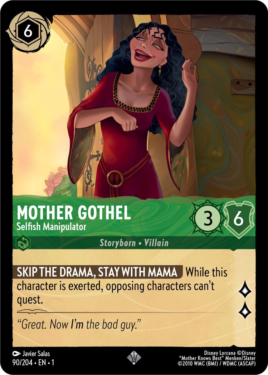 Mother Gothel - Selfish Manipulator (90/204) [The First Chapter] | Total Play