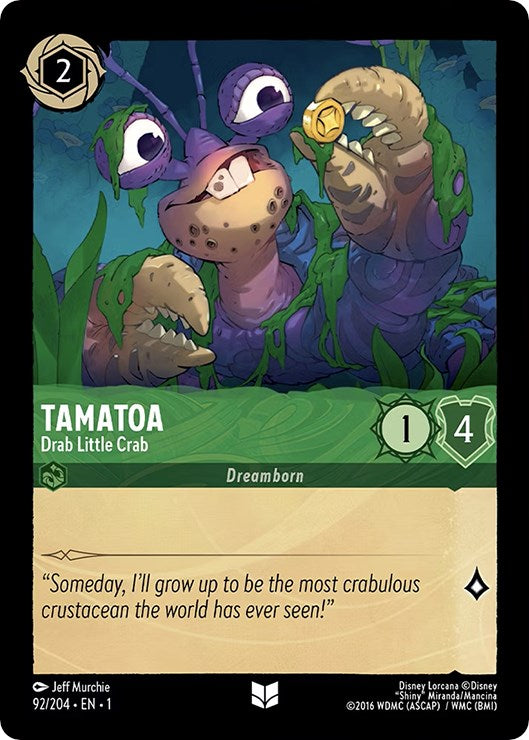 Tamatoa - Drab Little Crab (92/204) [The First Chapter] | Total Play