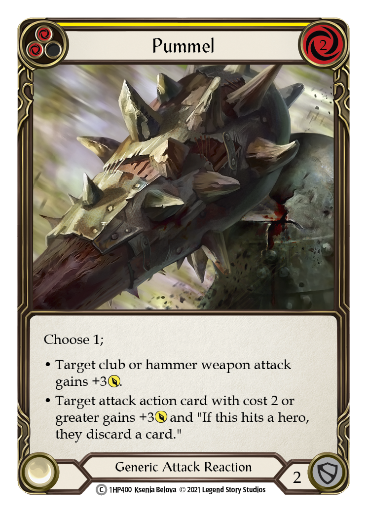 Pummel (Yellow) [1HP400] (History Pack 1) | Total Play