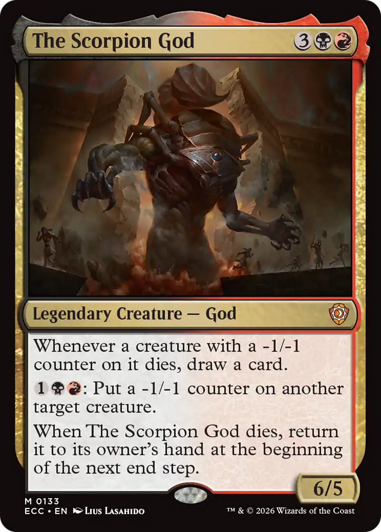 The Scorpion God [Lorwyn Eclipsed Commander] | Total Play