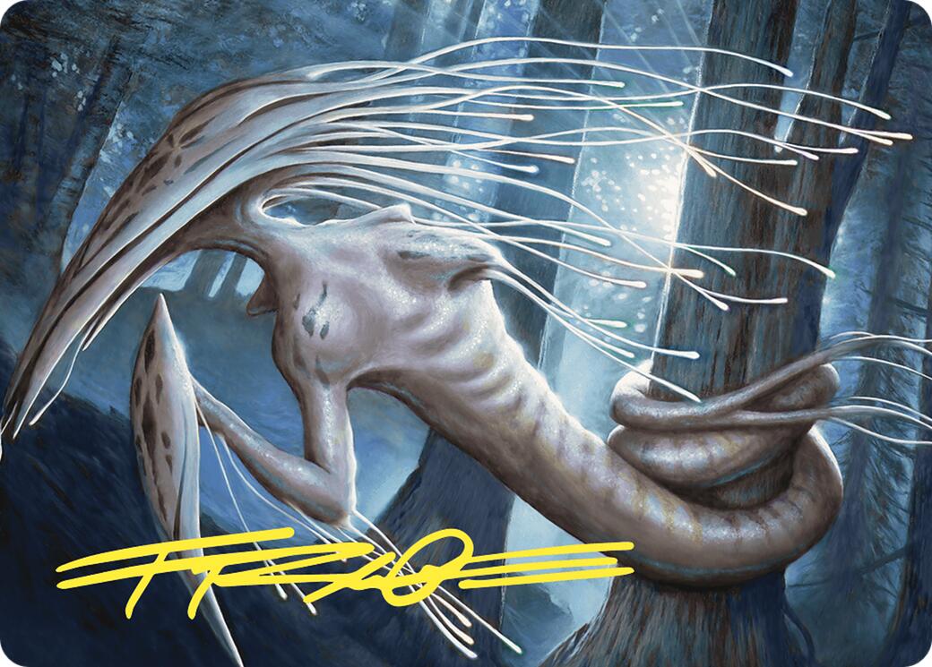 Manaweft Sliver Art Card (Gold-Stamped Signature) [Commander Masters Art Series] | Total Play