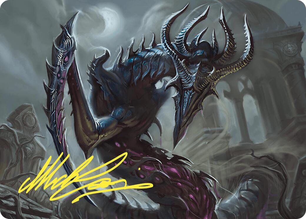 Crypt Sliver Art Card (Gold-Stamped Signature) [Commander Masters Art Series] | Total Play