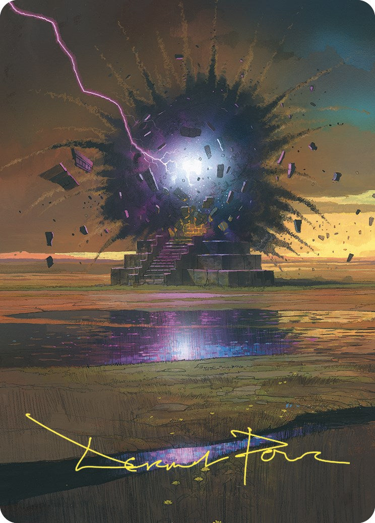 Return to Dust Art Card (Gold-Stamped Signature) [Commander Masters Art Series] | Total Play