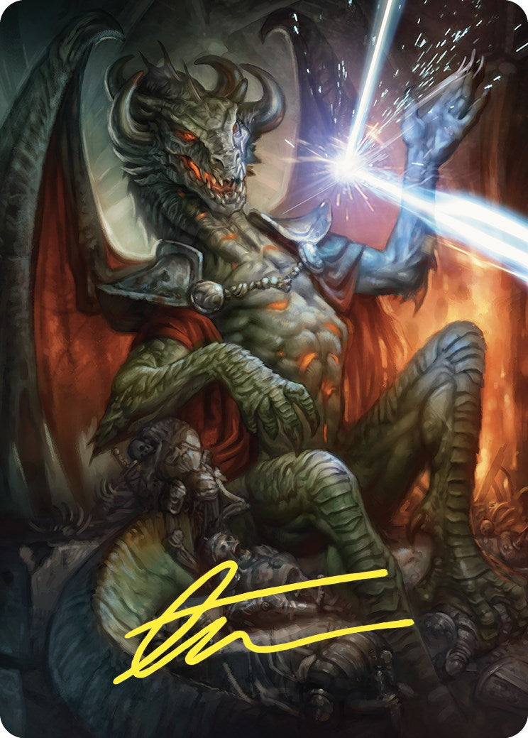 Deflecting Swat Art Card (Gold-Stamped Signature) [Commander Masters Art Series] | Total Play