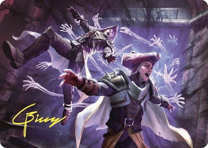 Grave Pact Art Card (Gold-Stamped Signature) [Commander Masters Art Series] | Total Play