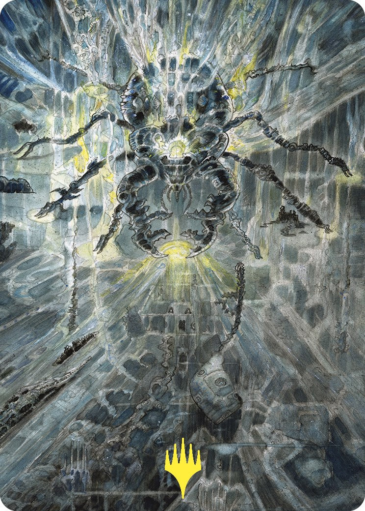 Darksteel Mutation Art Card (Gold-Stamped) [Commander Masters Art Series] | Total Play
