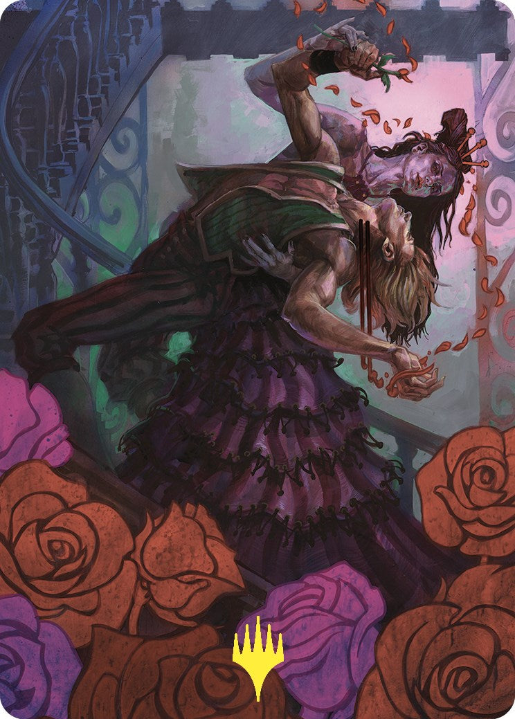 Exsanguinate Art Card (2) (Gold-Stamped) [Commander Masters Art Series] | Total Play