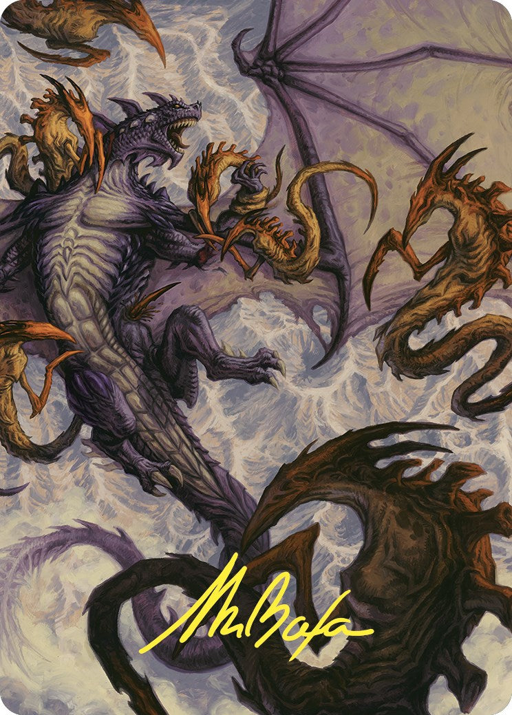Kindred Dominance Art Card (Gold-Stamped Signature) [Commander Masters Art Series] | Total Play
