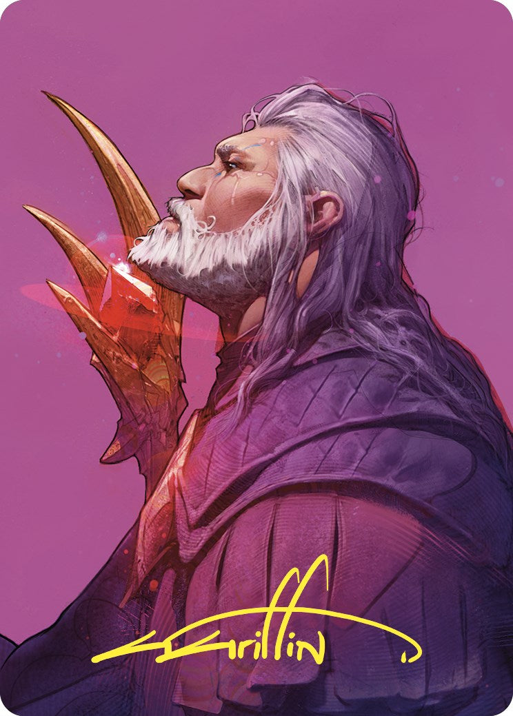 Urza, Lord High Artificer Art Card (Gold-Stamped Signature) [Commander Masters Art Series] | Total Play