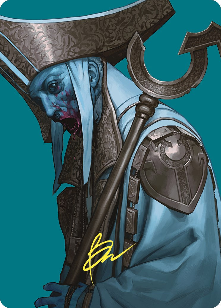 Mikaeus, the Unhallowed Art Card (Gold-Stamped Signature) [Commander Masters Art Series] | Total Play