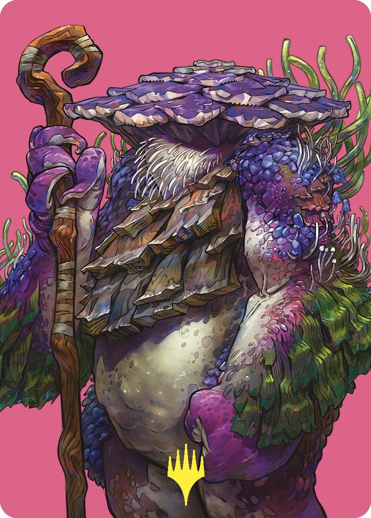Slimefoot, the Stowaway Art Card (Gold-Stamped) [Commander Masters Art Series] | Total Play