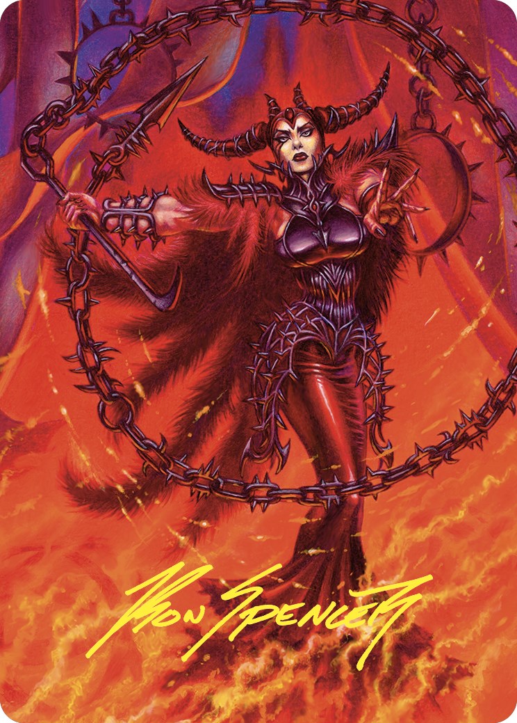 Deadly Rollick Art Card (Gold-Stamped Signature) [Commander Masters Art Series] | Total Play