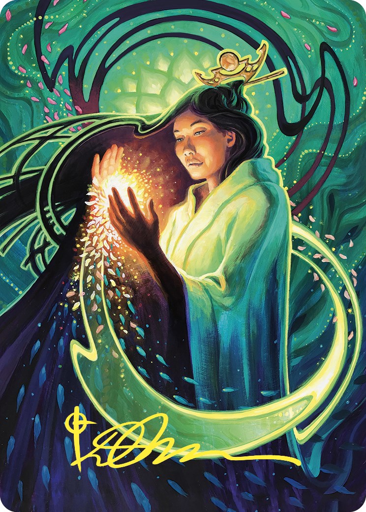 Obscuring Haze Art Card (Gold-Stamped Signature) [Commander Masters Art Series] | Total Play