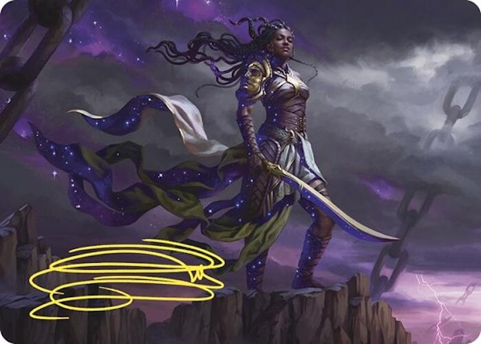Anikthea, Hand of Erebos Art Card (Gold-Stamped Signature) [Commander Masters Art Series] | Total Play