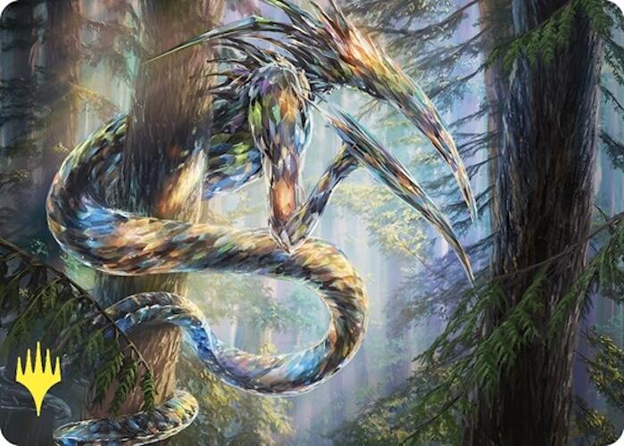 Gemhide Sliver Art Card (Gold-Stamped) [Commander Masters Art Series] | Total Play