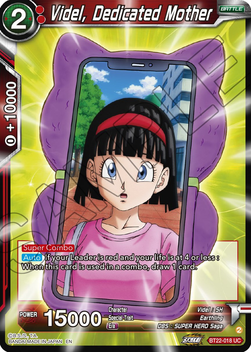 Videl, Dedicated Mother (BT22-018) [Critical Blow] | Total Play