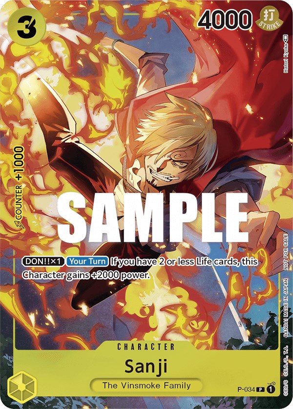 Sanji (Event Pack Vol. 2) [One Piece Promotion Cards] | Total Play