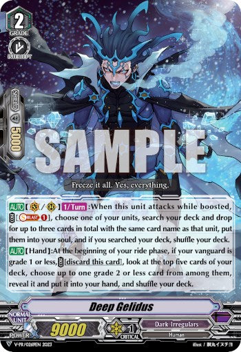 Deep Gelidus (V-PR/0269EN 2023) [V Promo Cards] | Total Play