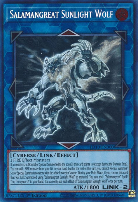 Salamangreat Sunlight Wolf [LD10-EN000] Ghost Rare | Total Play