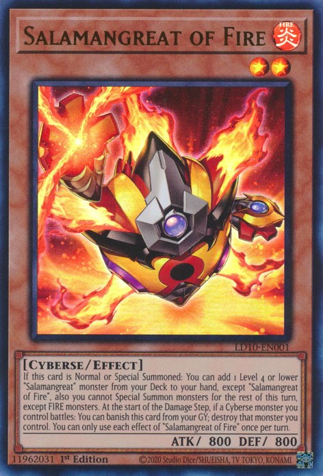 Salamangreat of Fire [LD10-EN001] Ultra Rare | Total Play