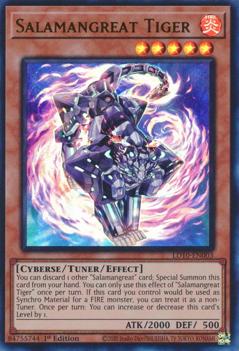Salamangreat Tiger [LD10-EN003] Ultra Rare | Total Play