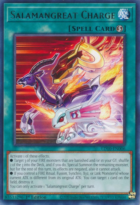 Salamangreat Charge [LD10-EN006] Rare | Total Play