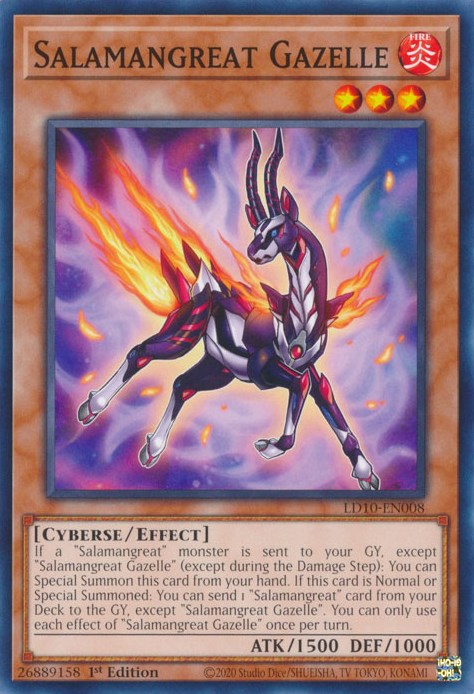 Salamangreat Gazelle [LD10-EN008] Common | Total Play