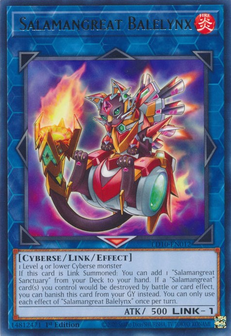 Salamangreat Balelynx [LD10-EN012] Rare | Total Play
