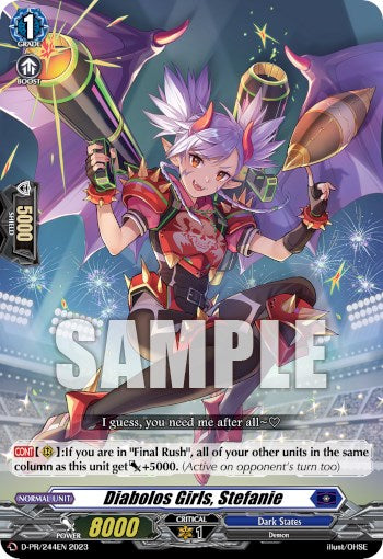 Diabolos Girls, Stefanie (D-PR/244) [D Promo Cards] | Total Play