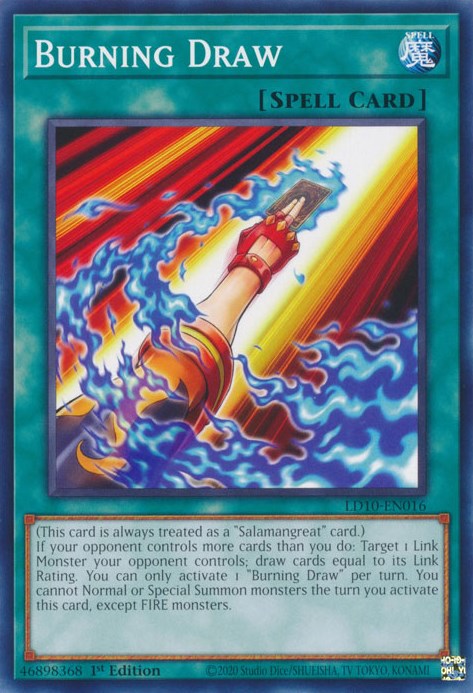 Burning Draw [LD10-EN016] Common | Total Play