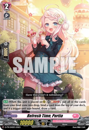 Refresh Time, Portia (D-PR/242EN) [D Promo Cards] | Total Play