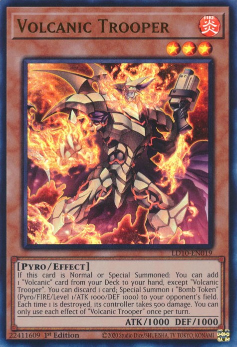 Volcanic Trooper [LD10-EN019] Ultra Rare | Total Play