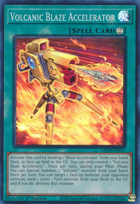 Volcanic Blaze Accelerator [LD10-EN021] Super Rare | Total Play