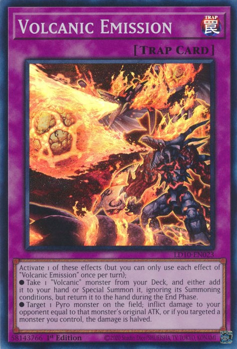 Volcanic Emission [LD10-EN023] Super Rare | Total Play